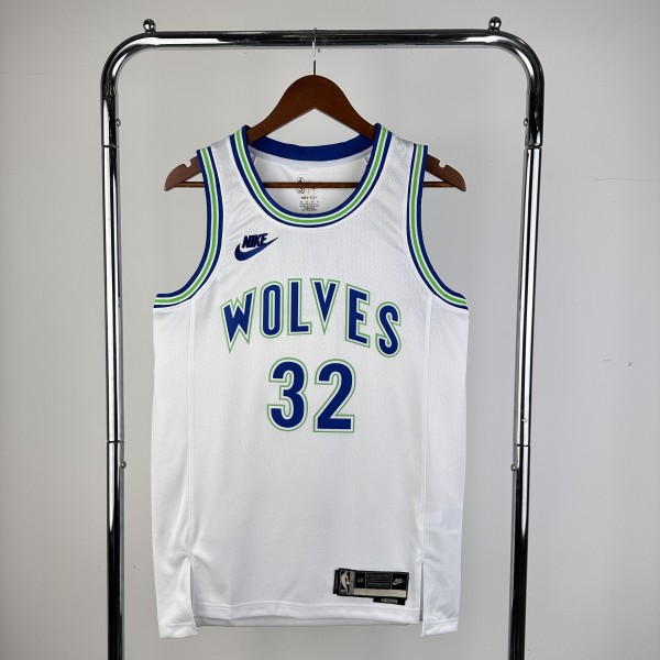 23-24 Minnesota Timberwolves Classic Edition TOWNS #32 Swingman NBA Jersey/24赛季森林狼复古32号