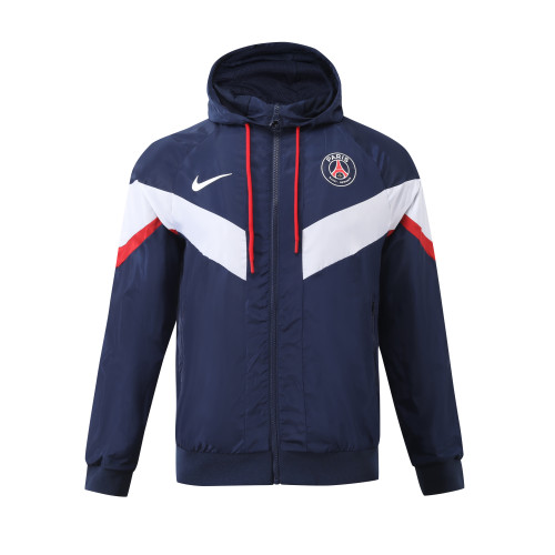 2023 PSG Home Player Hooded Windbreaker S-XXL/2023PSG主场球员版风衣