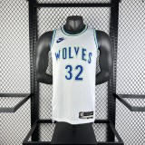 23-24 Minnesota Timberwolves Classic Edition TOWNS #32 Swingman NBA Jersey/24赛季森林狼复古32号