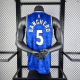 23-24 Orlando Magic Classic Edition Paolo Banchero #5 Swingman NBA Jersey/24赛季魔术队复古5号班凯罗