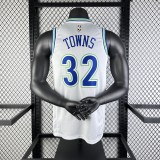 23-24 Minnesota Timberwolves Classic Edition TOWNS #32 Swingman NBA Jersey/24赛季森林狼复古32号