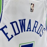 23-24 Minnesota Timberwolves Classic Edition EDWARDS #5 Swingman NBA Jersey/24赛季森林狼复古5号