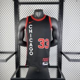 23-24 Chicago Bulls City Edition Scottie Pippen #33 Swingman NBA Jersey/24赛季公牛队城市版33号皮蓬