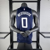 23-24 LA Clippers City Edition Russell Westbrook #0 Swingman NBA Jersey/24赛季快船队城市版0号威少