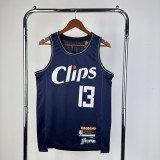 23-24 LA Clippers City Edition Paul George #13 Swingman NBA Jersey/24赛季快船队城市版13号乔治