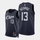 23-24 LA Clippers City Edition Paul George #13 Swingman NBA Jersey/24赛季快船队城市版13号乔治