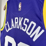 23-24 Utah Jazz Classic Edition Jordan Clarkson #00 Swingman NBA Jersey/24赛季爵士队复古00号克拉克森