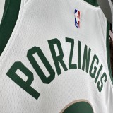 23-24 Boston Celtics City Edition Porzingis #8 NBA Swingman Jersey/24赛季凯尔特人城市版8号波尔津吉斯