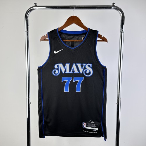 23-24 Dallas Mavericks City Edition Luka Dončić #77 NBA Swingman Jersey/24赛季独行侠城市版77号东契奇