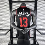 23-24 Miami Heat City Edition Adebayo #13 NBA Swingman Jersey/24热火队城市版13号阿德巴约