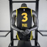 2023 Warriors City Edition Paul #3 NBA Swingman Jersey/23赛季勇士队城市版3号保罗