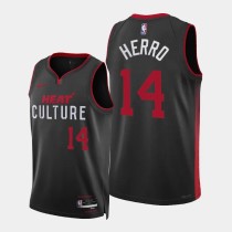 23-24 Miami Heat City Edition Herro #14 NBA Swingman Jersey/24热火队城市版14号希罗