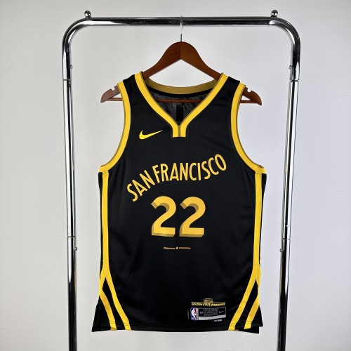 2023 Warriors City Edition Wiggins #22 NBA Swingman Jersey/23赛季勇士队城市版22号维金斯