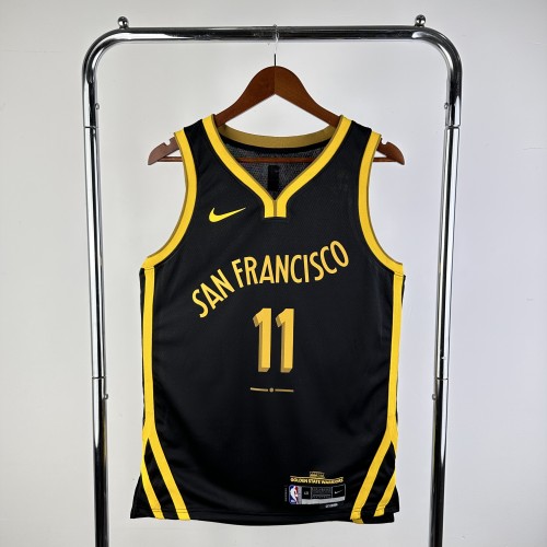 2023 Warriors City Edition Thompson #11 NBA Swingman Jersey/23赛季勇士队城市版11号汤普森