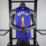 23-24 Phoenix Suns City Edition Booker #1 NBA Swingman Jersey/24赛季太阳队城市版1号布克