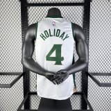23-24 Boston Celtics City Edition Holiday #4 NBA Swingman Jersey/24赛季凯尔特人城市版4号霍乐迪