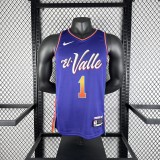 23-24 Phoenix Suns City Edition Booker #1 NBA Swingman Jersey/24赛季太阳队城市版1号布克