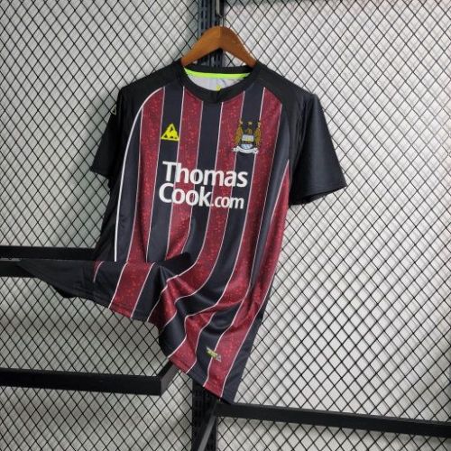 2008-09 Manchester City Away Retro Jersey/08-09曼城客场