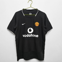 2003-04 Manchester United Away Retro Jersey/03-04曼联客场