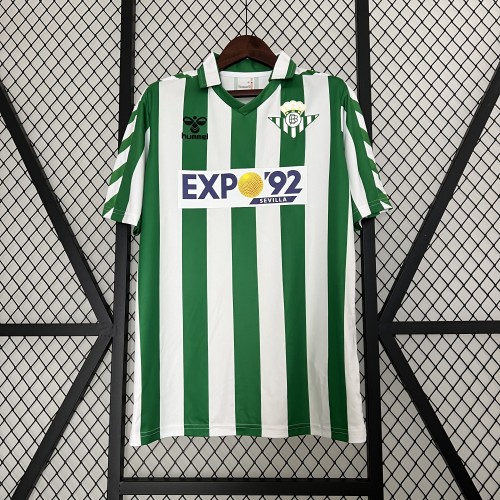 1988-89 Real Betis Home Retro Jersey/88-89贝蒂斯主场