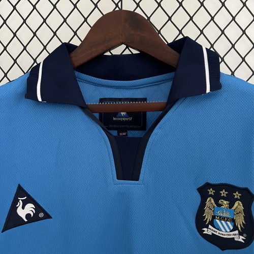 2002-03 Manchester City Home Retro Jersey/02-03曼城主场