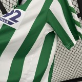 1988-89 Real Betis Home Retro Jersey/88-89贝蒂斯主场