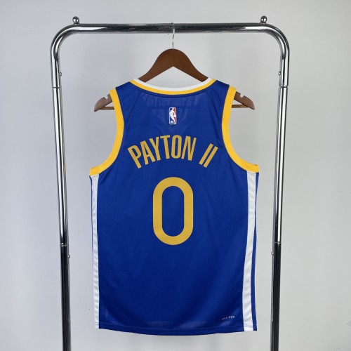 2023 Warriors Away PAYTON II #0 NBA Swingman Jersey/23赛季勇士队客场蓝色0号小佩顿