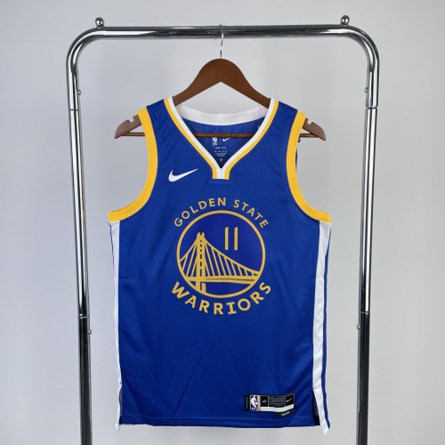 2023 Warriors Away THOMPSON #11 NBA Swingman Jersey/23赛季勇士队客场蓝色11号汤普森