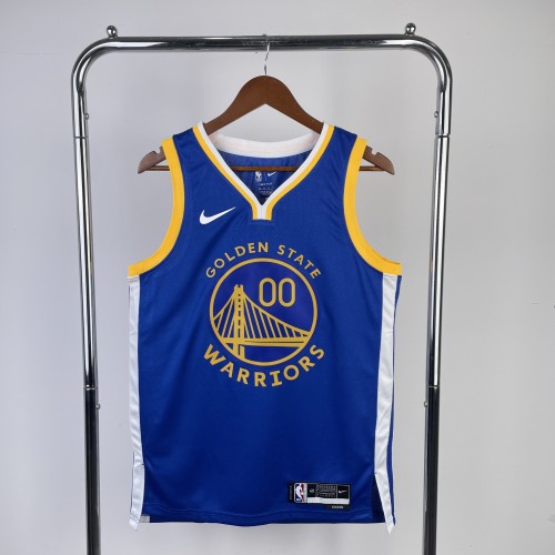 2023 Warriors Away KUMINGA #00 NBA Swingman Jersey/23赛季勇士队客场蓝色00号库明加