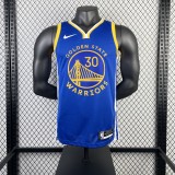 2023 Warriors Away Curry #2974 NBA Swingman Jersey/23赛季勇士队客场蓝色2974号