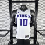 2023 Sacramento Kings Home SABONIS #10 NBA Jersey/23赛季国王队主场10号萨博尼斯
