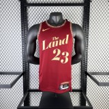 2024 Cleveland Cavaliers City Edition JAMES #23 Swingman NBA Jersey/24赛季骑士队城市版23号詹姆斯