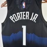 2024 Denver Nuggets City Edition PORTERJR.  #1 NBA Swingman Jersey/24赛季掘金队城市版1号