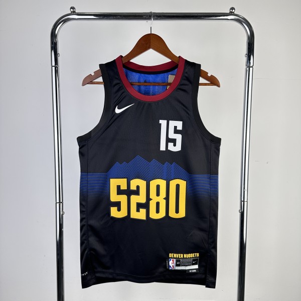 2024 Denver Nuggets City Edition JOKIC  #15 NBA Swingman Jersey/24赛季掘金队城市版15号小波特