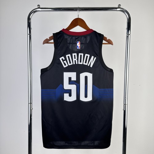 2024 Denver Nuggets City Edition GORDDN  #50 NBA Swingman Jersey/24赛季掘金队城市版50号戈登
