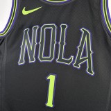 2024 New Orleans Pelicans City Edition WILLIAMSON #1 NBA Swingman Jersey/24赛季鹈鹕队城市版1号威廉姆斯