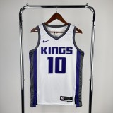 2023 Sacramento Kings Home SABONIS #10 NBA Jersey/23赛季国王队主场10号萨博尼斯