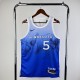 2024 Minnesota Timberwolves City Edition EDWARDS #5 Swingman NBA Jersey/24赛季森林狼城市版5号爱德华兹