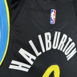 2024 Indiana Pacers City Edition HALIBURTON #0 Swingman NBA Jersey/24赛季步行者城市版0号哈里伯顿