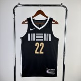2024 Memphis Grizzlies City Edition BANE #22 Swingman NBA Jersey/24赛季灰熊队城市版22号贝恩
