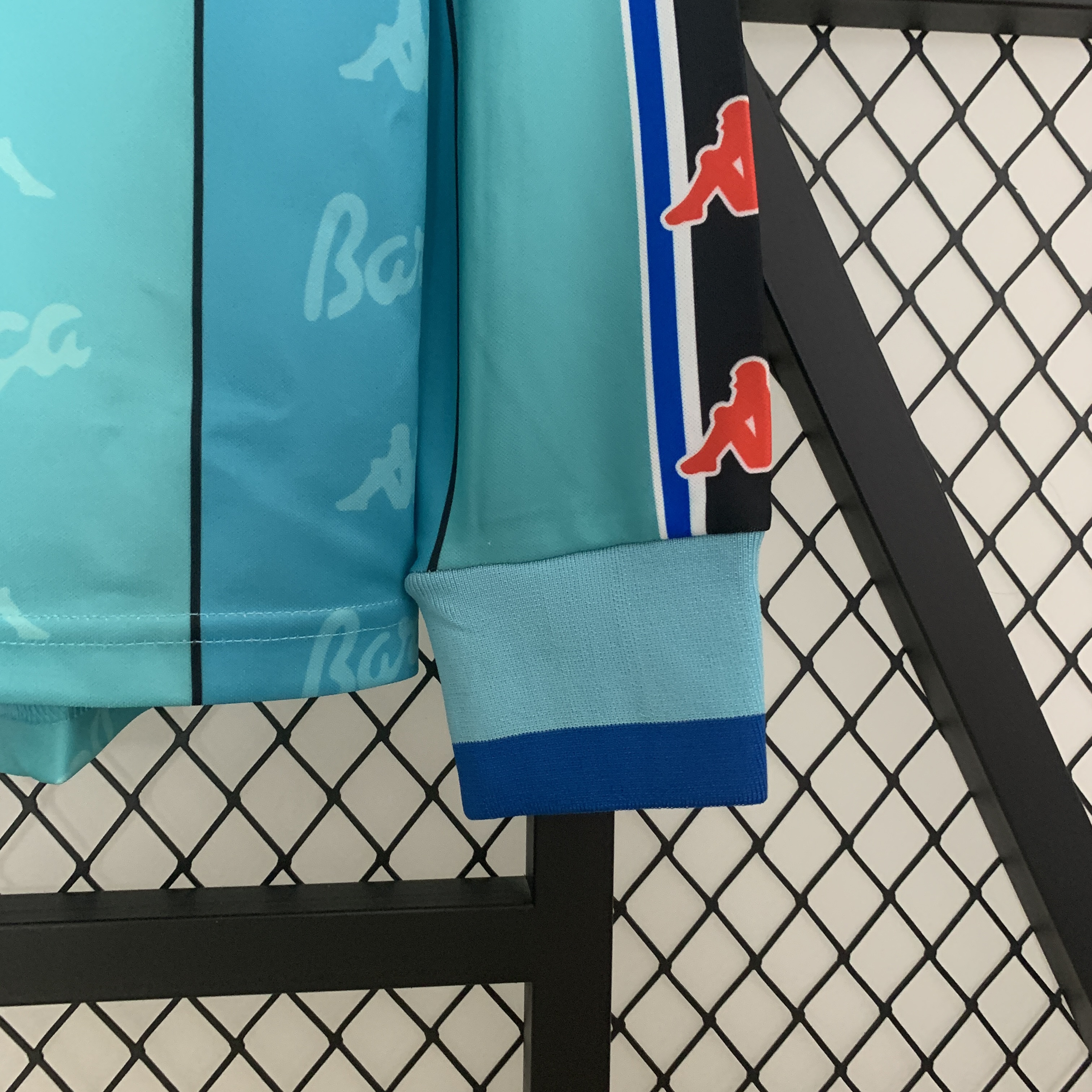 1996-97 Barcelona Away Long Sleeve Retro Jersey