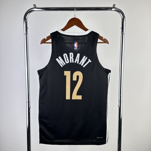2024 Memphis Grizzlies City Edition MORANT #12 Swingman NBA Jersey/24赛季灰熊队城市版12号莫兰特