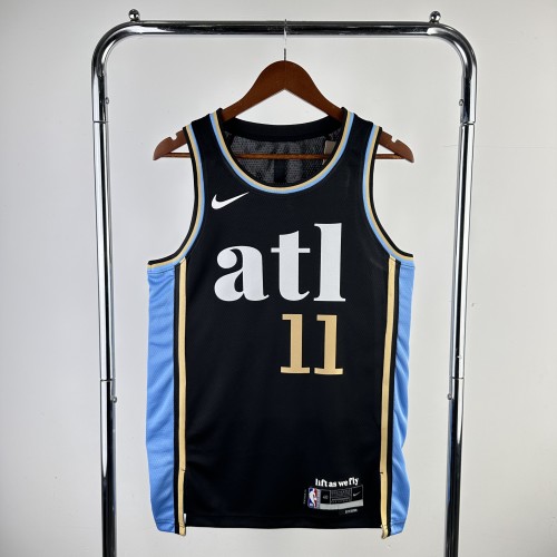 2024 Atlanta Hawks City Edition YOUNG #11 Swingman NBA Jersey/24赛季老鹰队城市版11号特雷杨