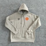 2023 Manchester United Fleece Hoodie/2023曼联加绒卫衣