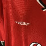 00-01 Manchester United Home Retro Jersey/00-01 曼联主场