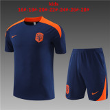 24-25 Netherlands Short Sleeve Training Suit/24-25短袖训练服荷兰宝蓝色