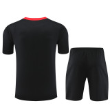 24-25 Portugal Short Sleeve Training Suit/24-25短袖训练服葡萄牙黑色