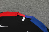 24-25 Barcelona Short Sleeve Training Suit/24-25短袖训练服巴萨黑色
