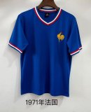 1971 France Home Retro Jersey/1971法国主场