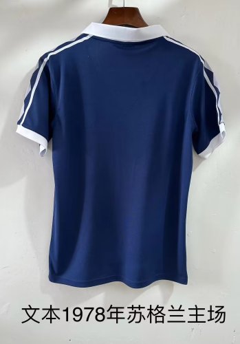 1978 Scotland Home Retro Jersey/1978苏格兰主场